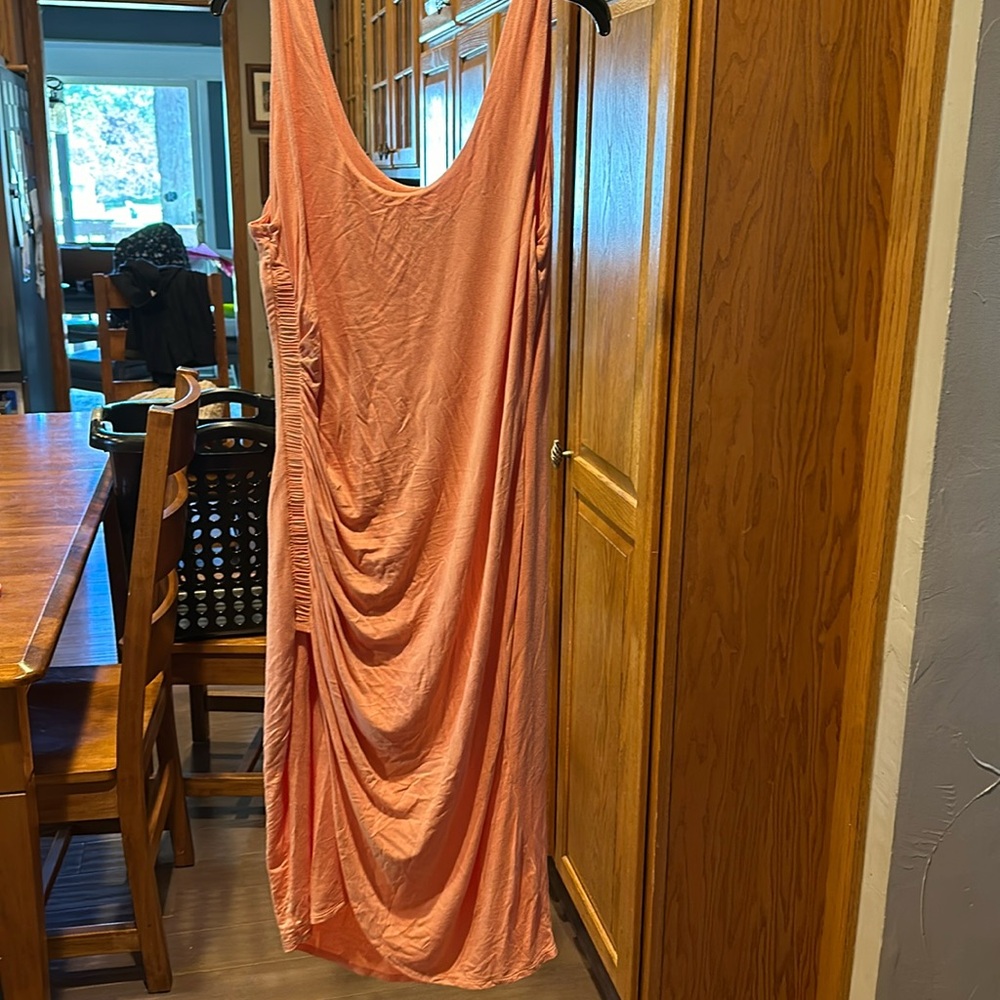 Peachy dress